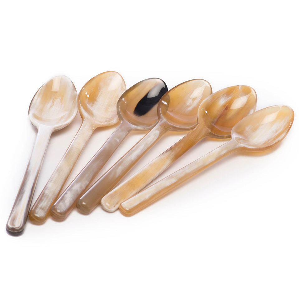 Vivo Horn Spoons Set of 5