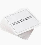 Five Star Napkins - Pride Quotes