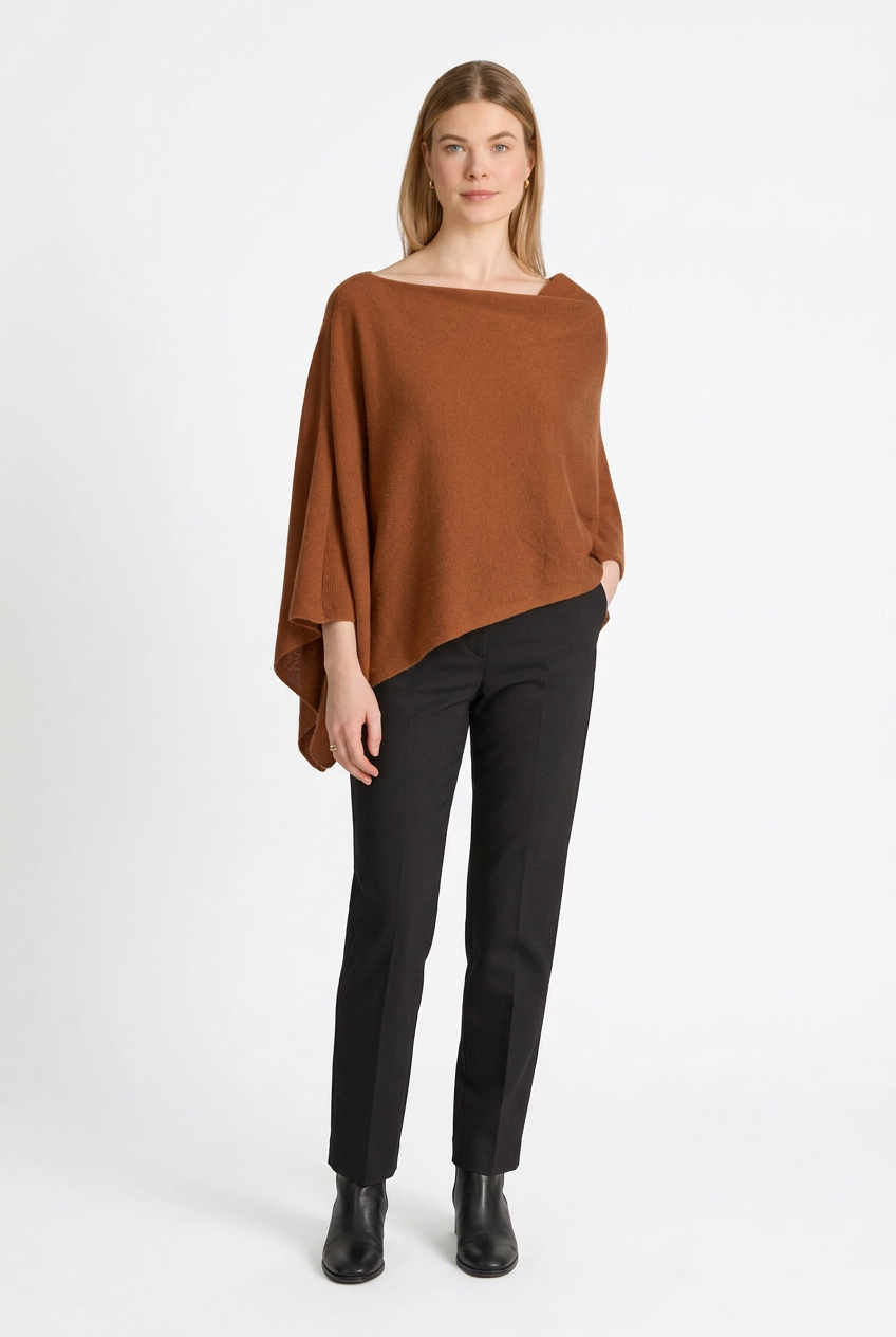 Alashan 100% Cashmere Dress Topper Negroni