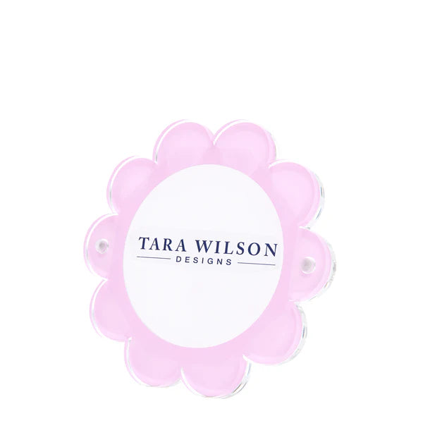 Tara Wilson Daisy Frame - Pastel Pink