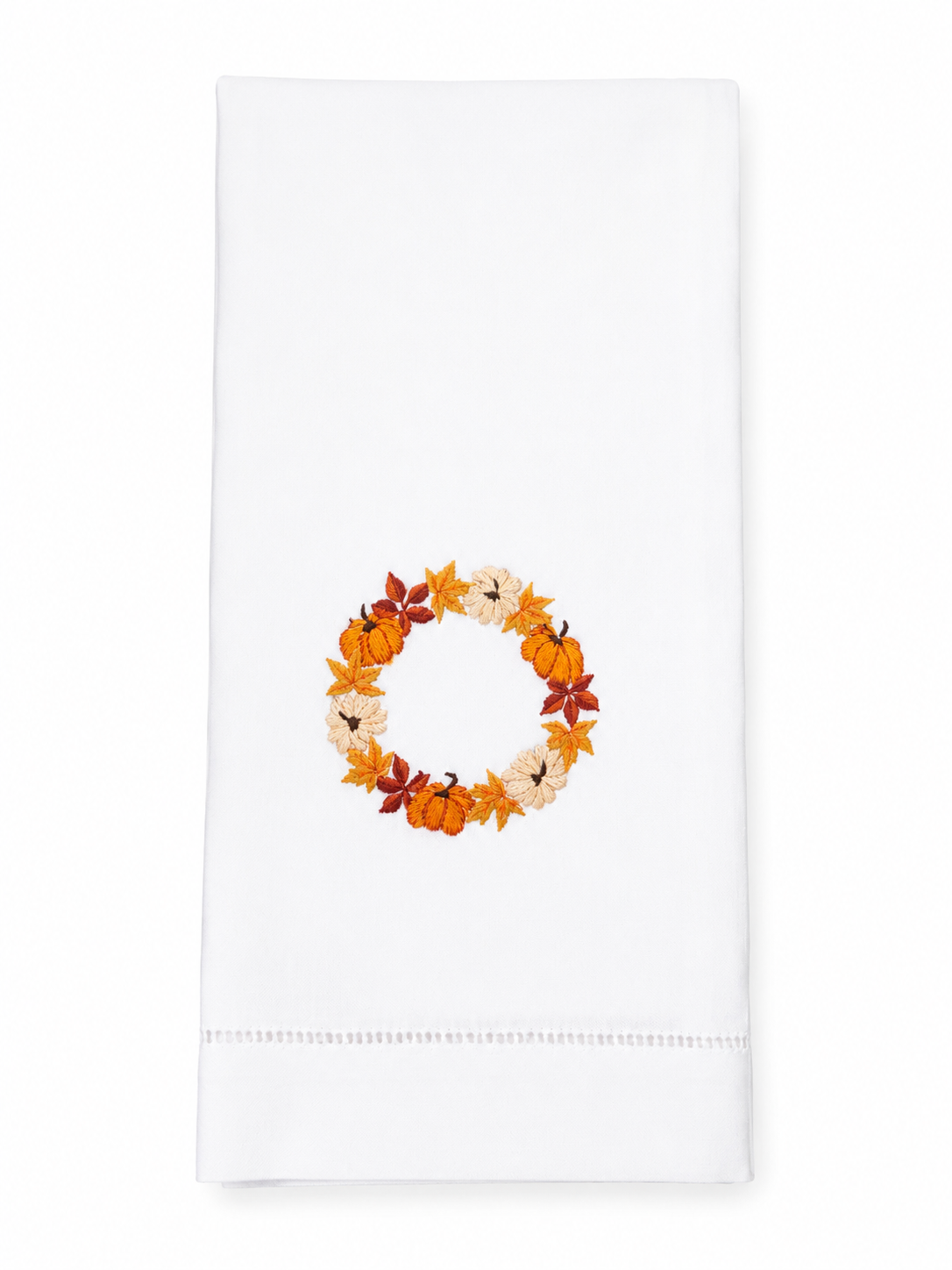 Henry Pumpkin Wreath Hand Towel