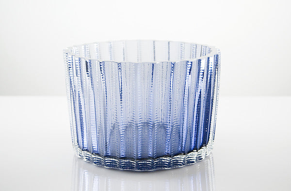 MKOL Threaded Vessel Low Blue