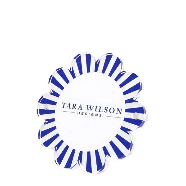 Tara Wilson Daisy Frame - Blue/White