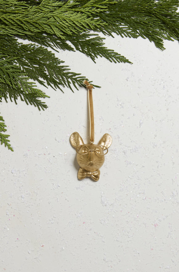 Accent Louie Ornament Mouse