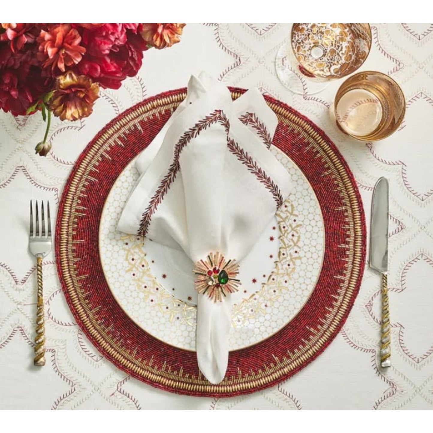 Kim Seybert Bijoux Napkin Ring - Set of 4