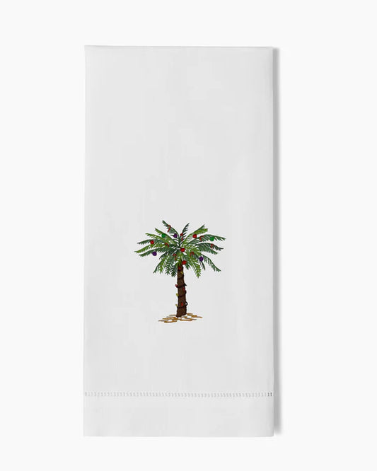 Holiday Palm Hand Towel