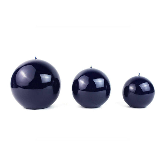 Meloria Ball Candle Medium Blue