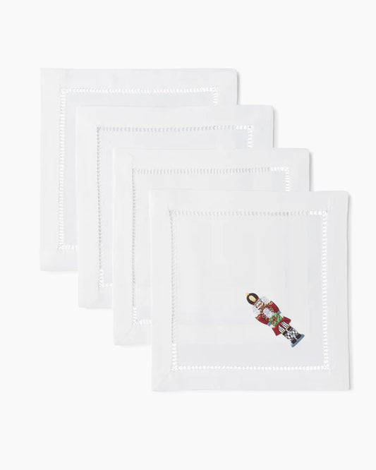 Nutcracker Cocktail Napkins, S/4