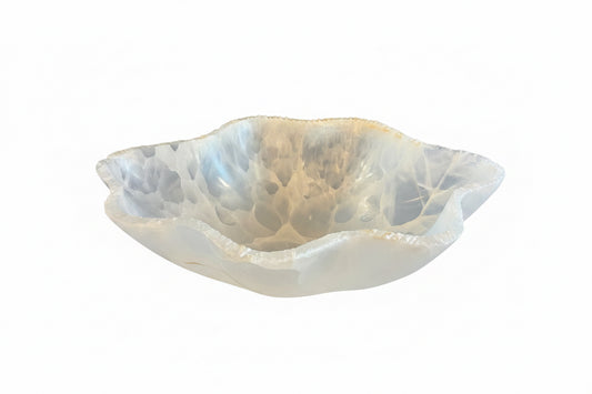 Prima White Ice Onyx Bowl