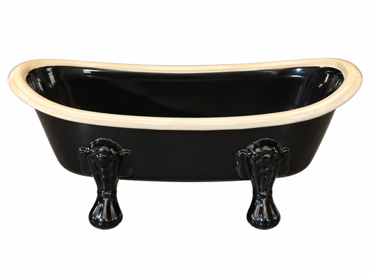 Smoky Mountain soaps Soap Dish Blk/Wh trim
