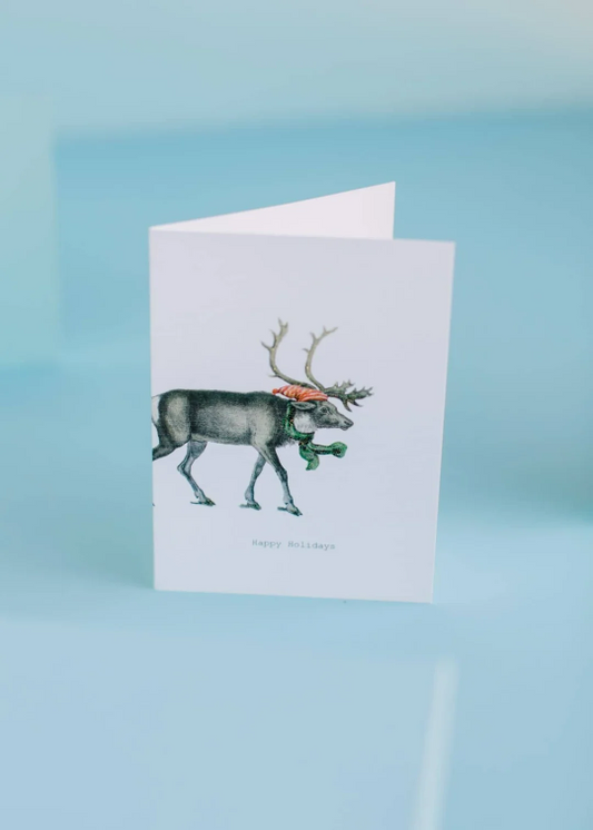 Margo Elena Happy Holidays Reindeer