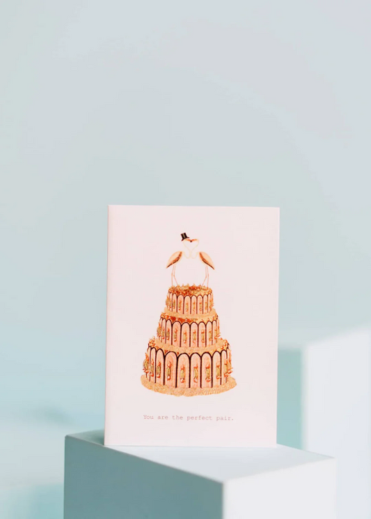 Margo Elena Perfect Pair Wedding Card