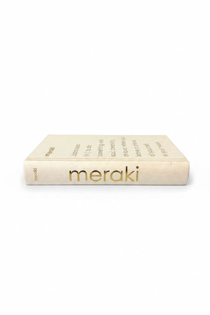E Law Gold Aesthetic Word Meraki Cream