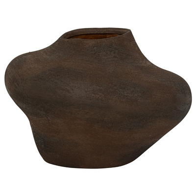 BIDK Mason Vase Brown
