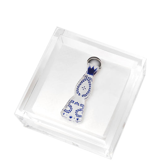 TW Cocktail Napkin Holder Tequila Bottle