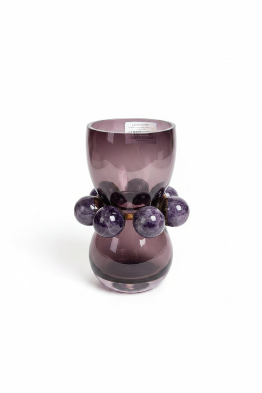 VMitrani Tiffany Vase - Dark Violet