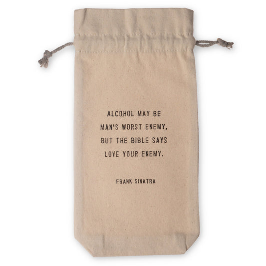 Sugarboo Love Your Enemy Wine Bag