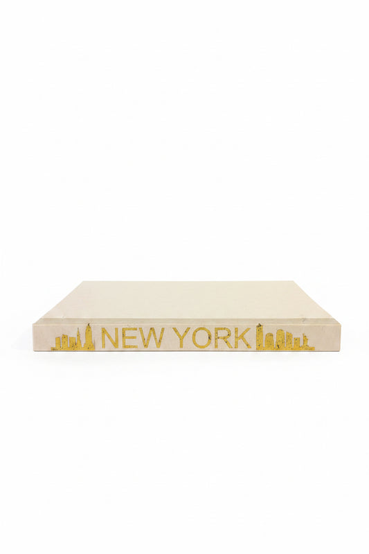 E Law XL TRAVEL BOOKS  - New York Taupe