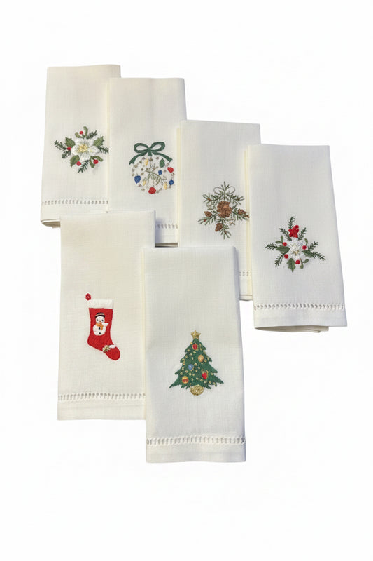 ONE Christmas Cocktail Napkin S/6