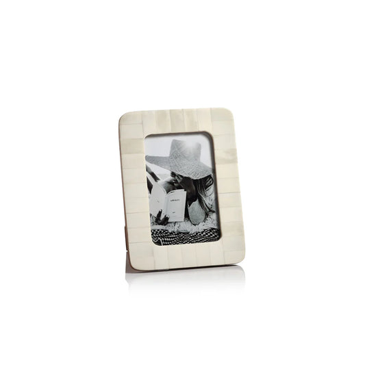 Zodax Côte d’lvoire Wh Bone Frame 4x6