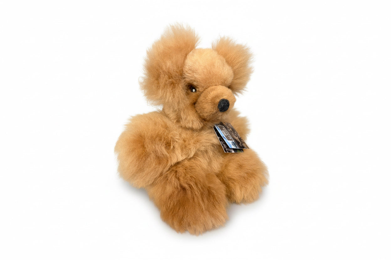 Fibre Alpaca Sm Animal Bear Tan