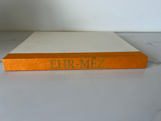 E Law Phonetic/Gold Designer Book - Orange