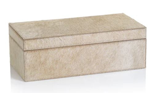 Zodax Corviglia Hair On Hide Box Small