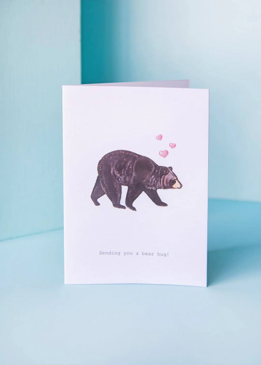 Margo Elena Bear Hug Card