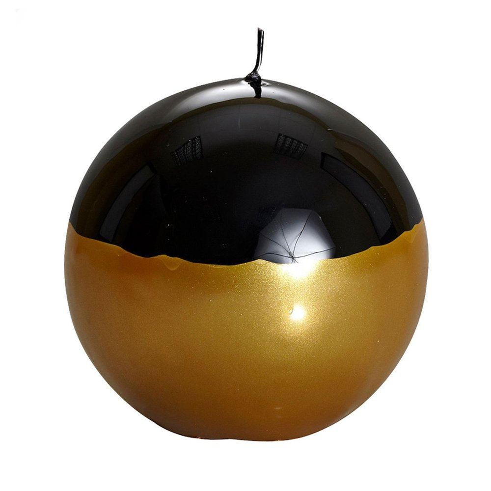 Meloria Glamour Large Candle  Black/Gold