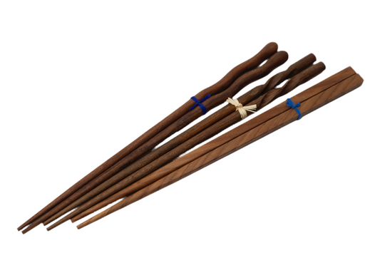 Bahari Teak Wood Chopstick Twist