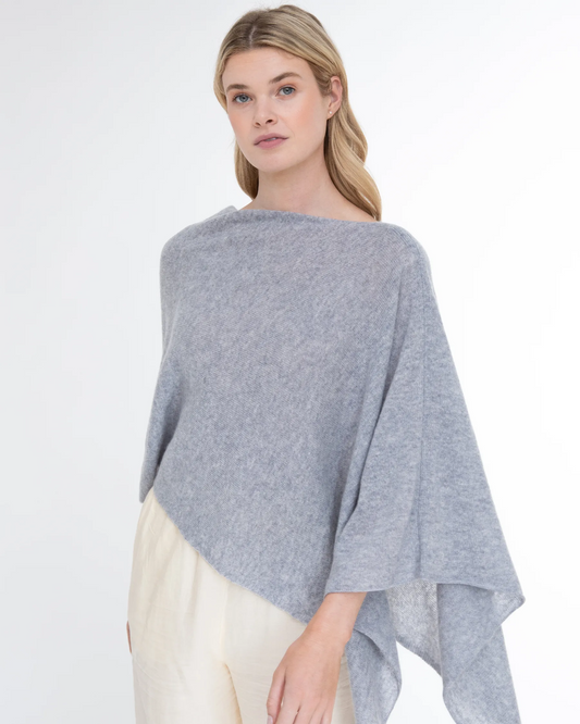 Alashan 100% Cashmere Dress Topper Harbor