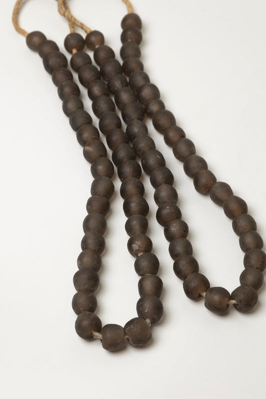 ONE AFRICAN SMOKEY BEADS