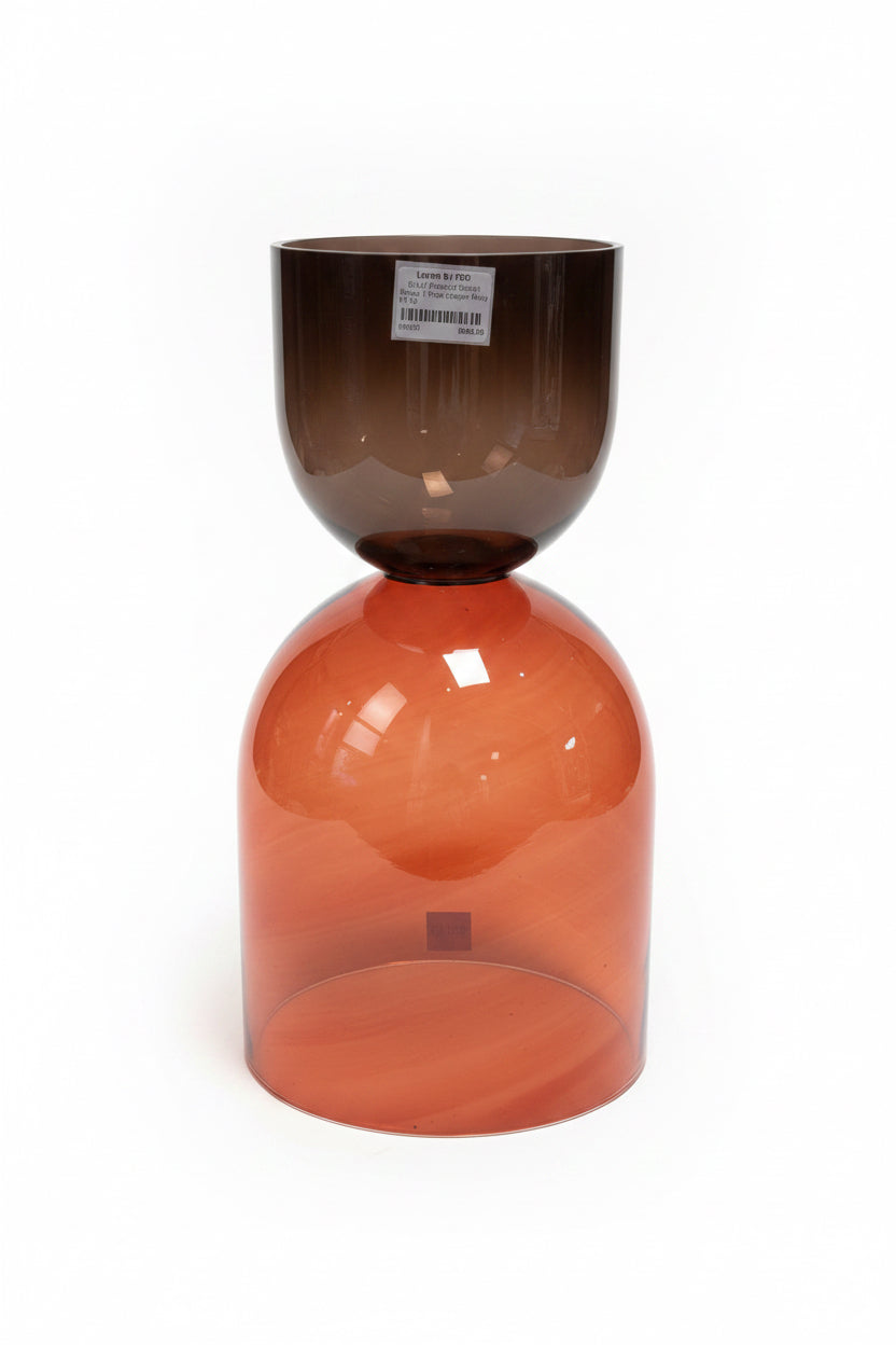 SKLO Crescent Vessel - Plum/Copper/Ruby