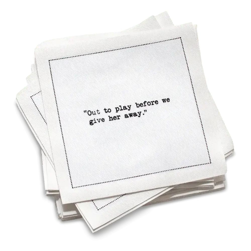 5 Star Bachelorette Quotes Napkins