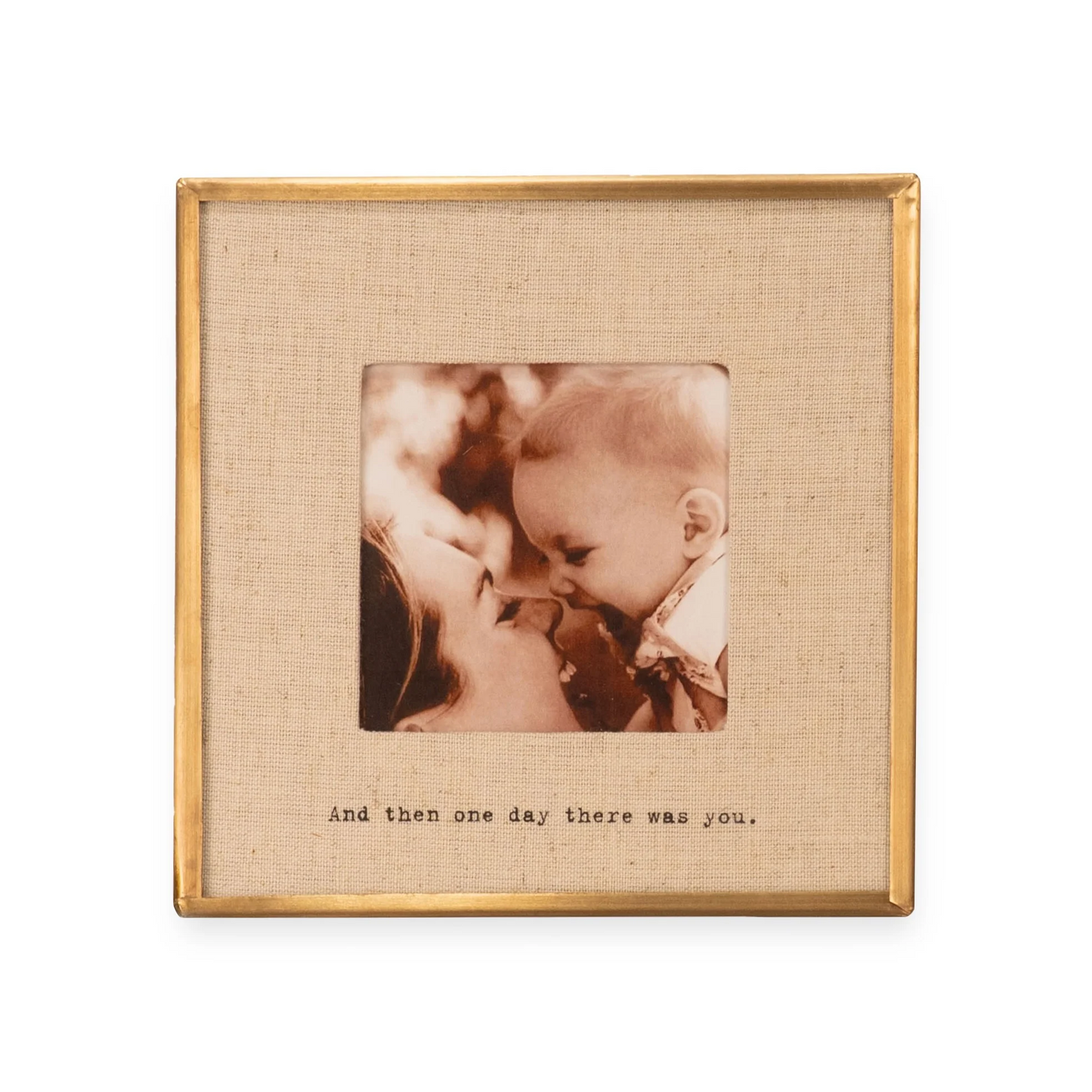 Sugarboo One Day Brass Linen Frame 3.5x3.5