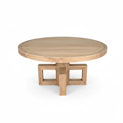 Noir Lima Dining Table Washed Walnut