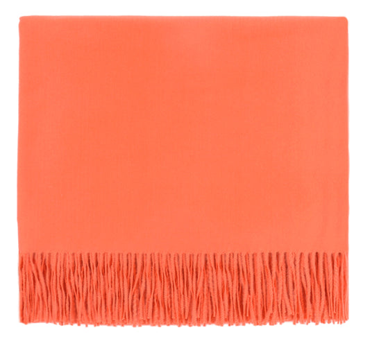 Bedford Edinburgh Throw - Coral - 50X68