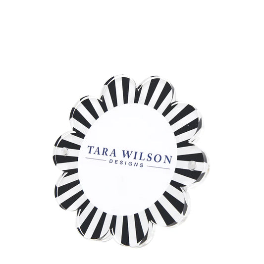 Tara Wilson Daisy Frame - Black & White