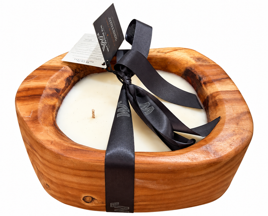W2 Wood Round Bowl Med