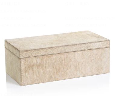 Zodax Corviglia Hair on Hide Box Lg