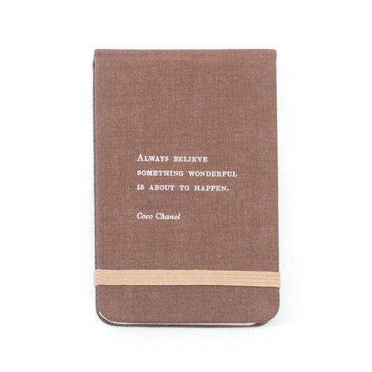 Sugarboo Coco Chanel Fabric Notebook