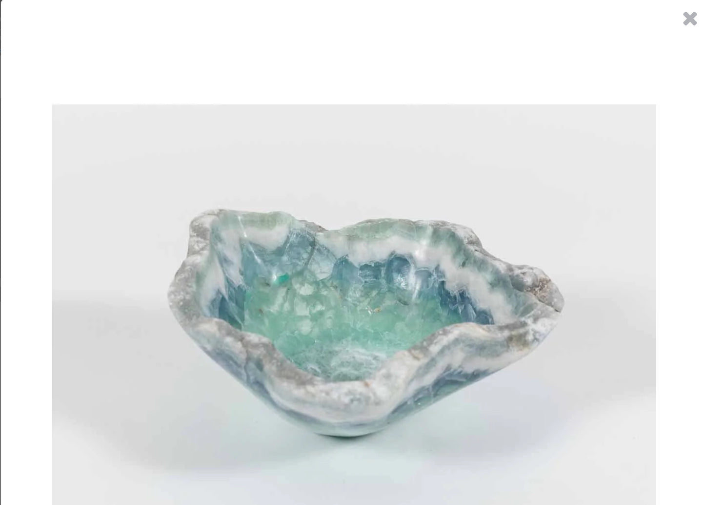 Prima Lg Organic Shaped Fluorite