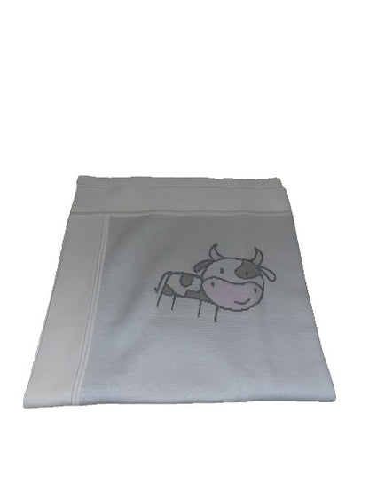 Alashan Farm Friends Baby Blanket Pink