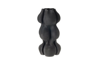 Bidk Ceramic Vase Black SM