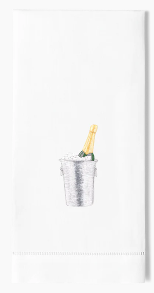 Henry Champagne on Ice Hand Towel