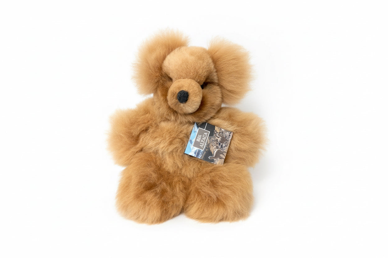 Fibre Alpaca Sm Animal Bear Tan