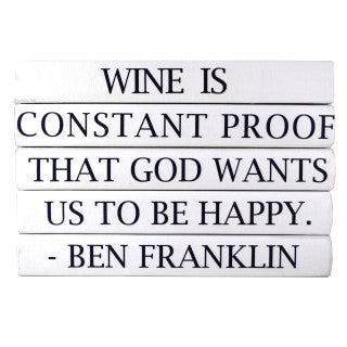 E Law 5 Vol Wine is Constant Proof-Ben Franklin