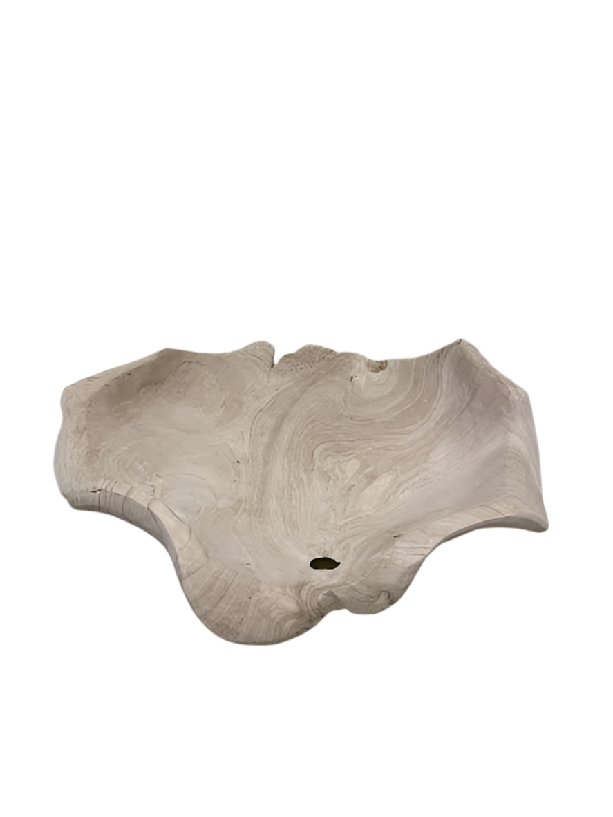 Texture Curvy Bleach  Bowl