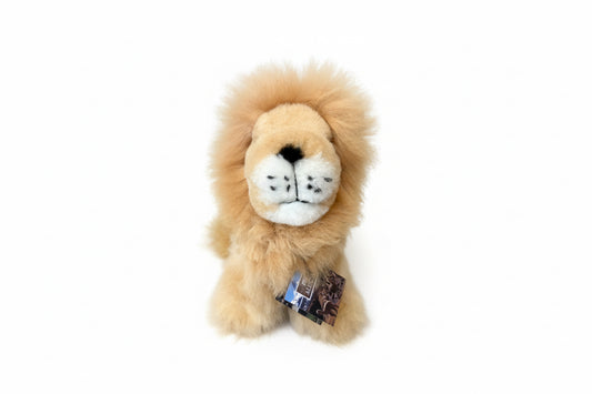 Fibre Alpaca Sm Animal Lion Tan