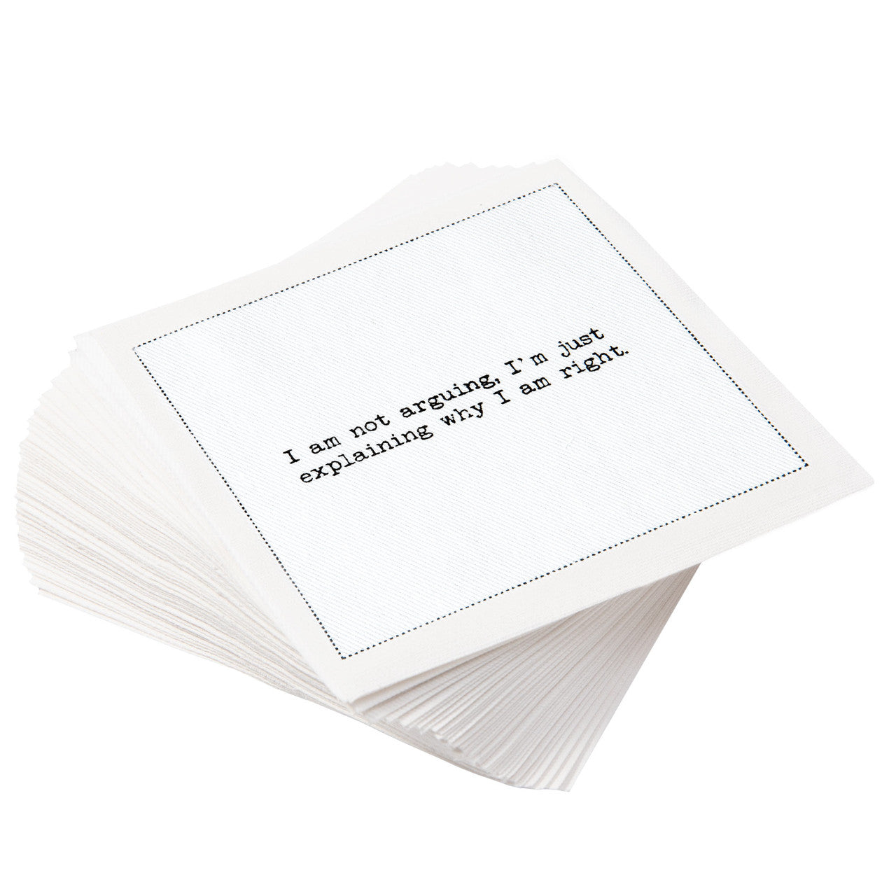 Five Star Napkins - Snarky Quotes